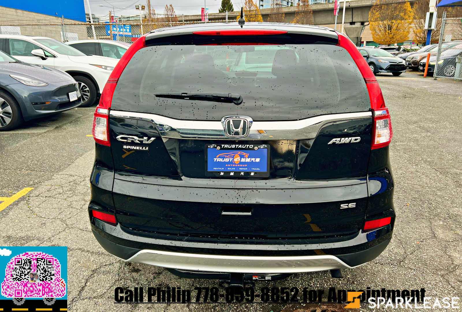 2015 Honda CR-V AWD 5dr SE, 温哥华, 五大行Finance估价