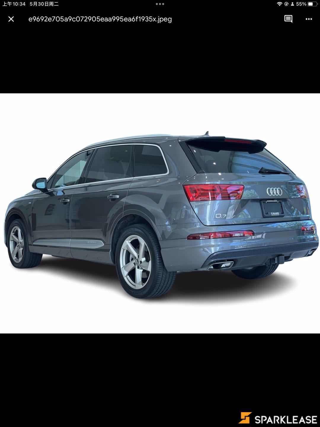 2019 Audi  Q7  Progressiv 55 TFSI quattro , 温哥华, 五大行Finance估价