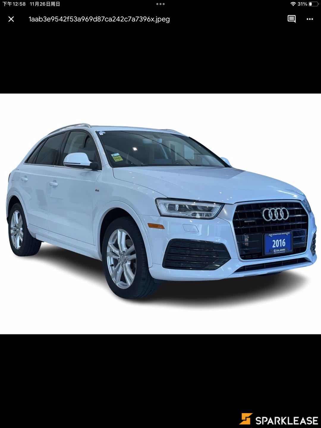 2016 Audi Q3 quattro 4dr 2.0T Technik, Vancouver, Finance Quote Provided