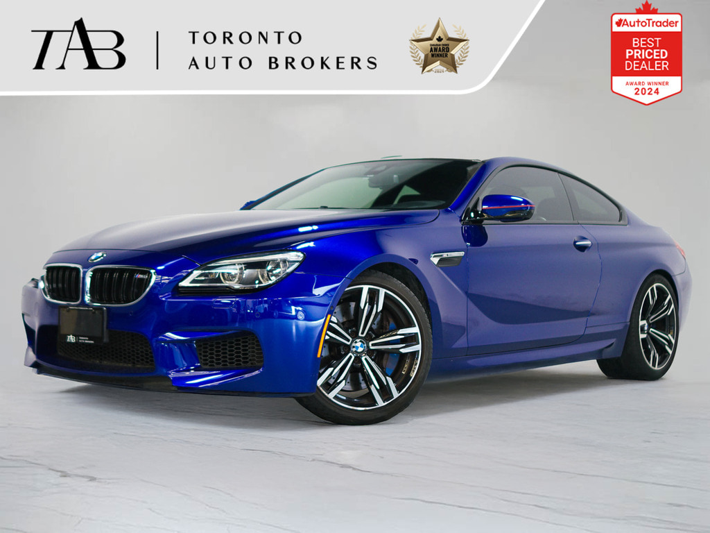 2018 BMW M6 V8   COUPE   HUD   CARBON FIBER   20 IN WHEELS