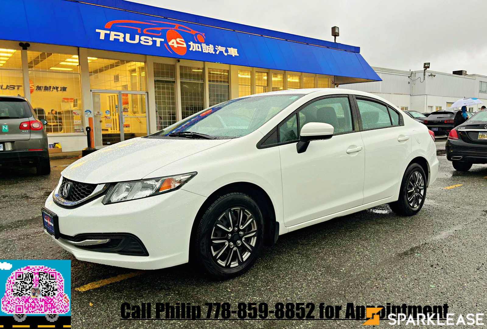 2014 Honda Civic Sedan 4dr CVT LX, Vancouver, Cash