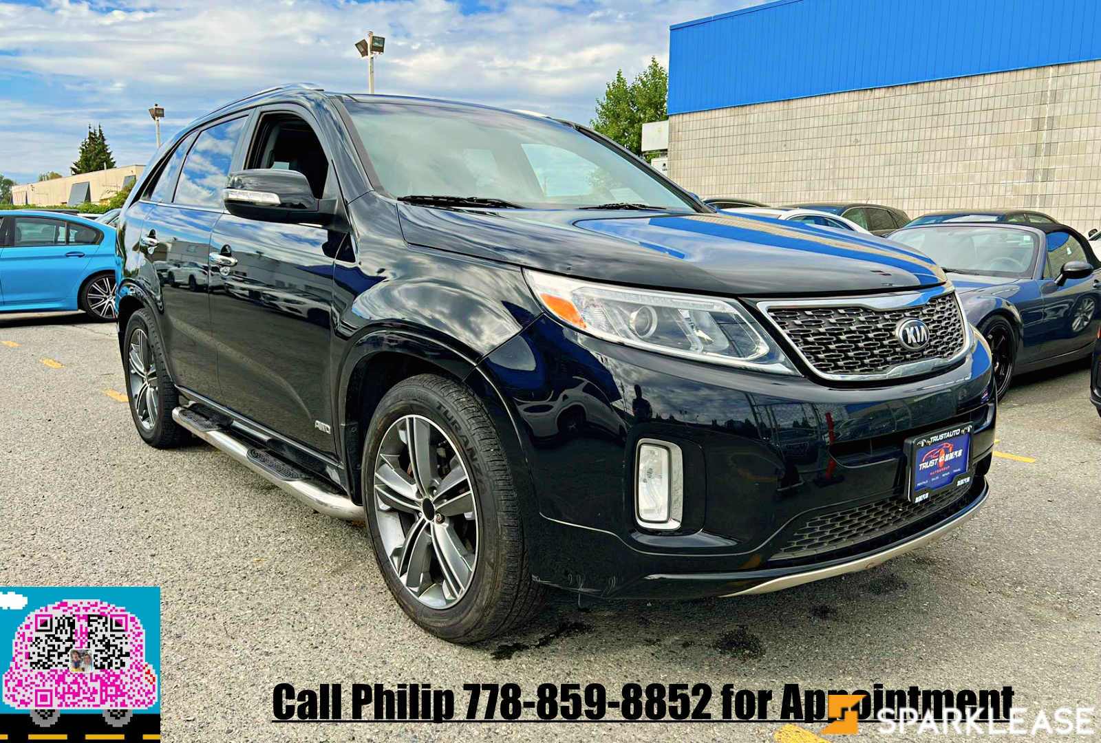 2014 Kia Sorento AWD 4dr V6 Auto SX w/3rd Row, 温哥华, 全款车