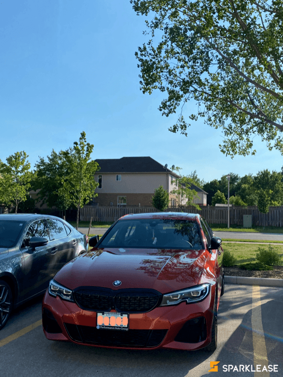 2020 BMW M340 日落橙, Toronto, Lease Transfer