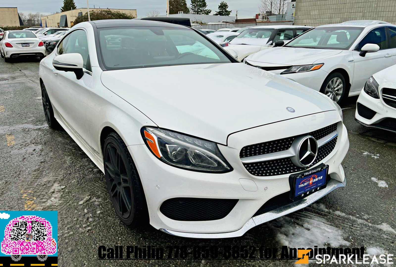 2017 Mercedes-Benz  C 300 Coupe 4MATIC AMG Sport, Vancouver, Cash