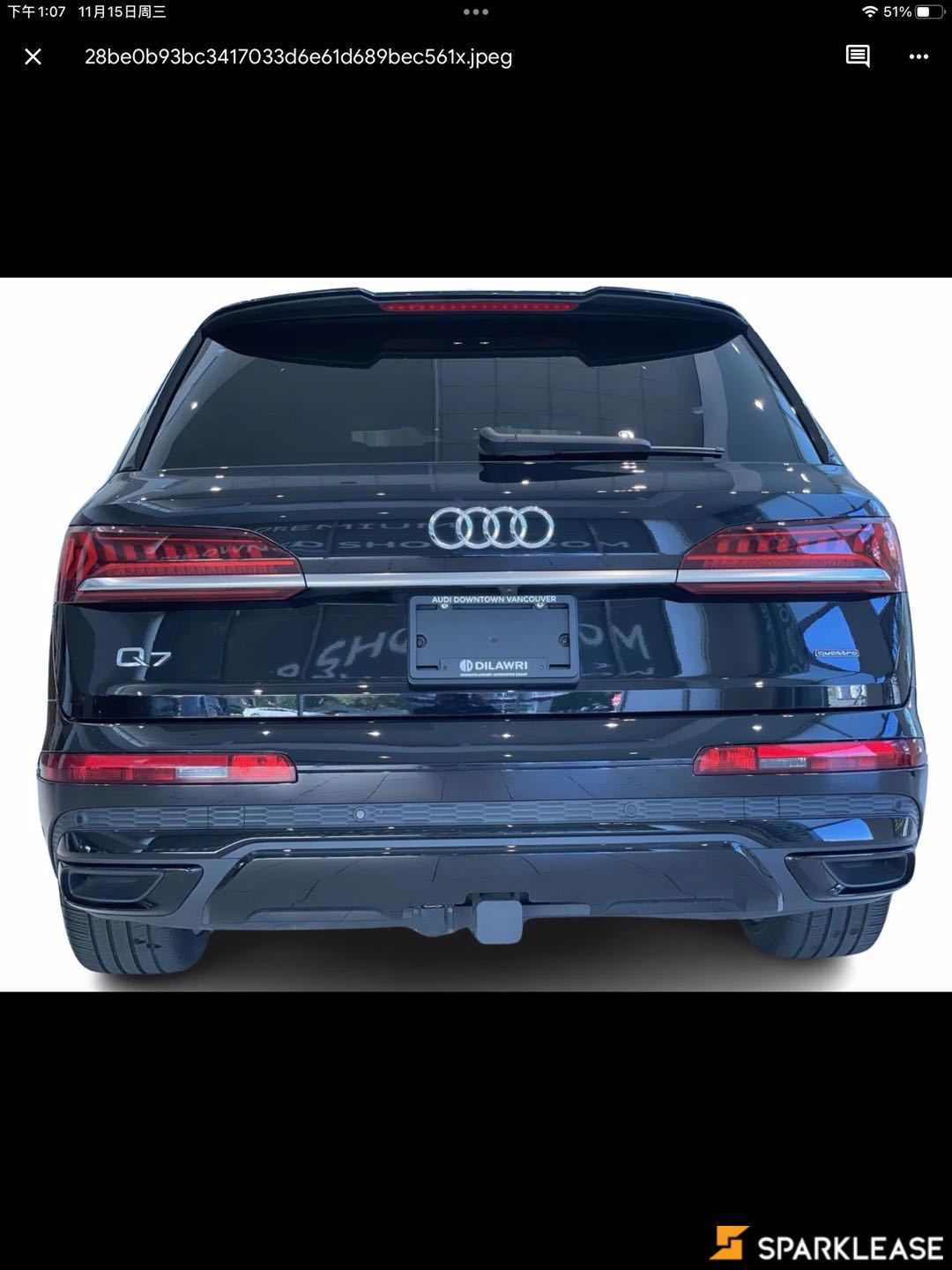 2021 Audi Q7 Technik 55 TFSI quattro, 温哥华, 原厂Finance方案