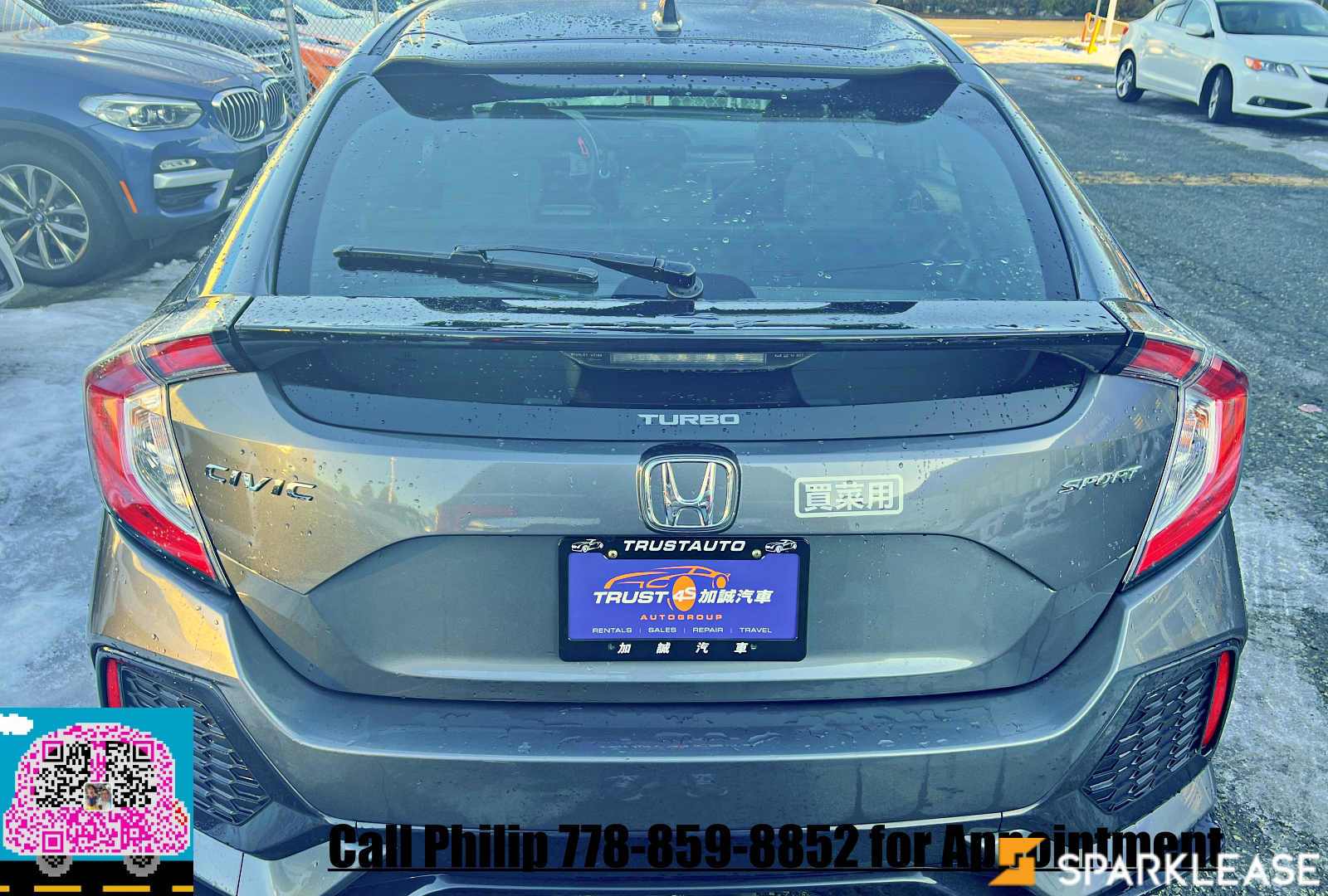 2018 Honda Civic Hatchback Sport CVT w/H..., Vancouver, Finance Quote Provided