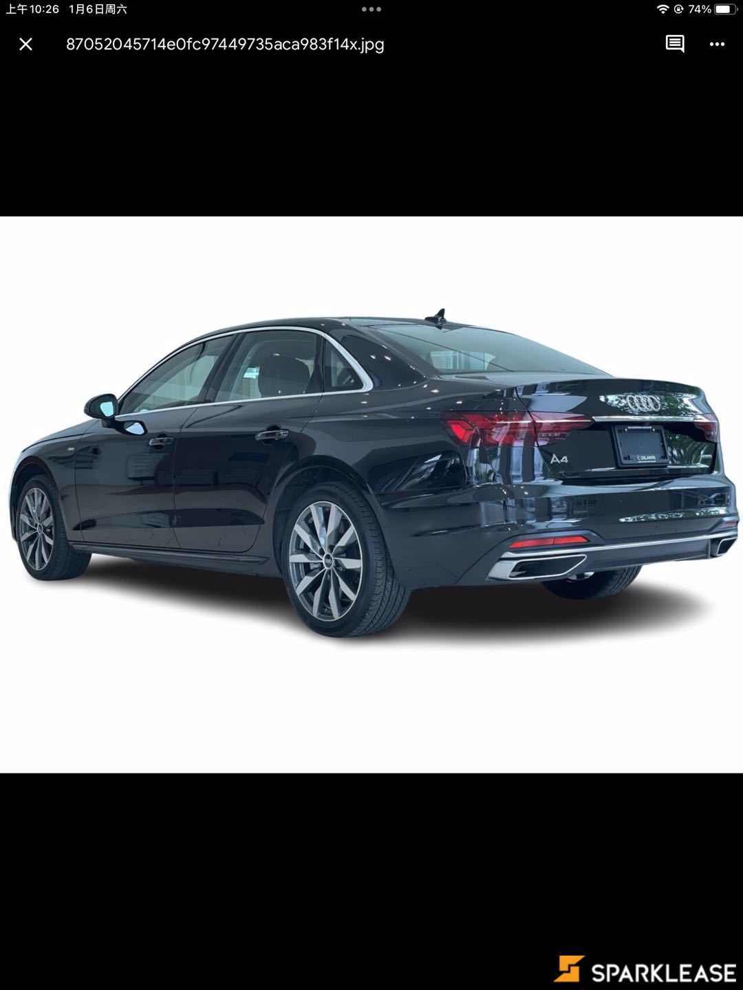 2023 Audi A4 Sedan Progressiv 45 TFSI quattro, 温哥华, 五大行Finance估价