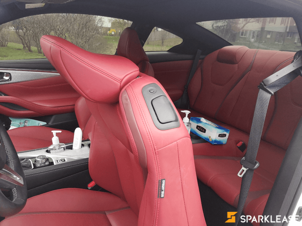 Infiniti 2019 Q60 red sports I-line 400HP, Toronto, Lease Transfer