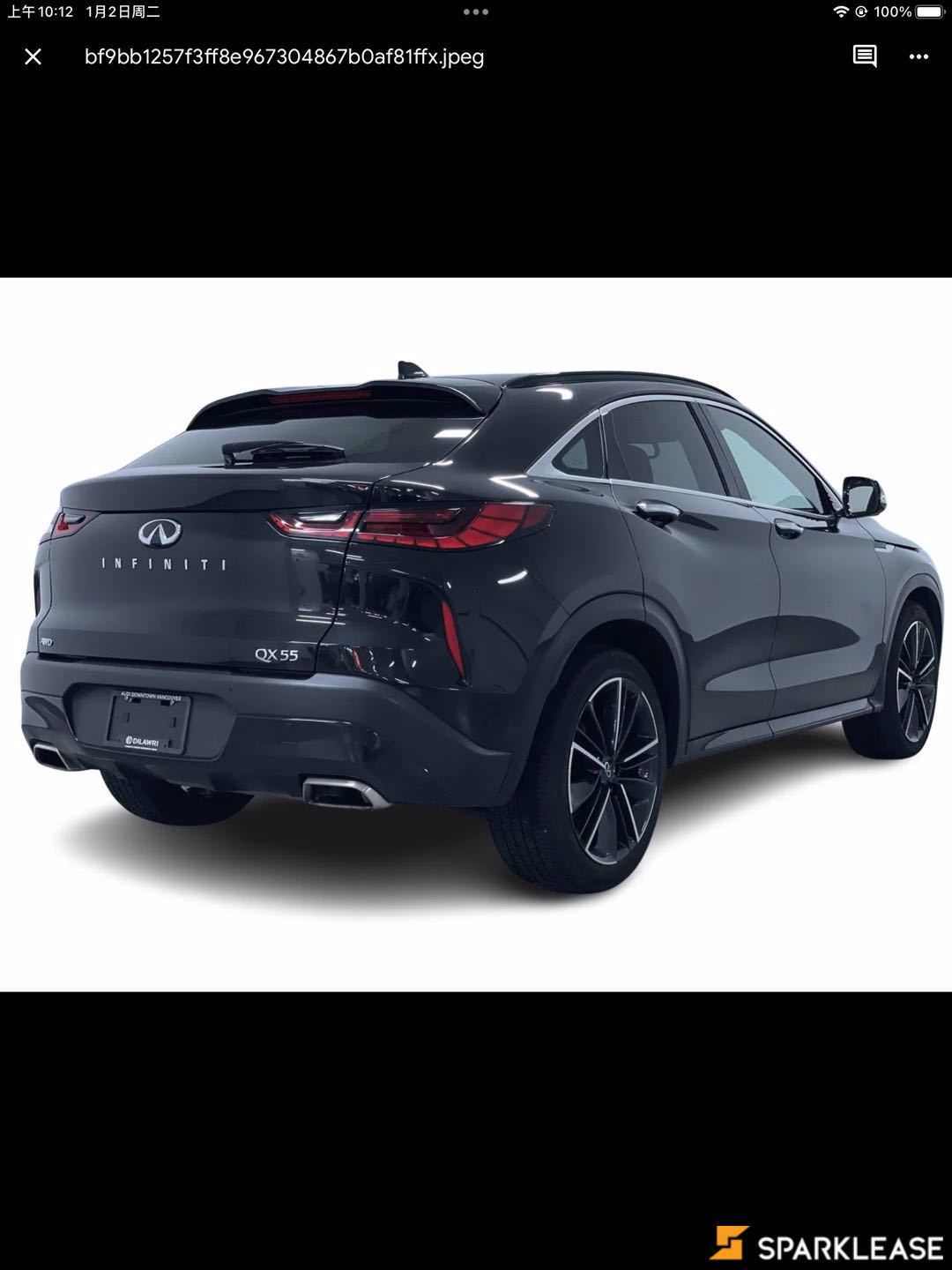 2022 Infiniti QX55 ESSENTIAL ProASSIST AWD, Vancouver, Finance Quote Provided
