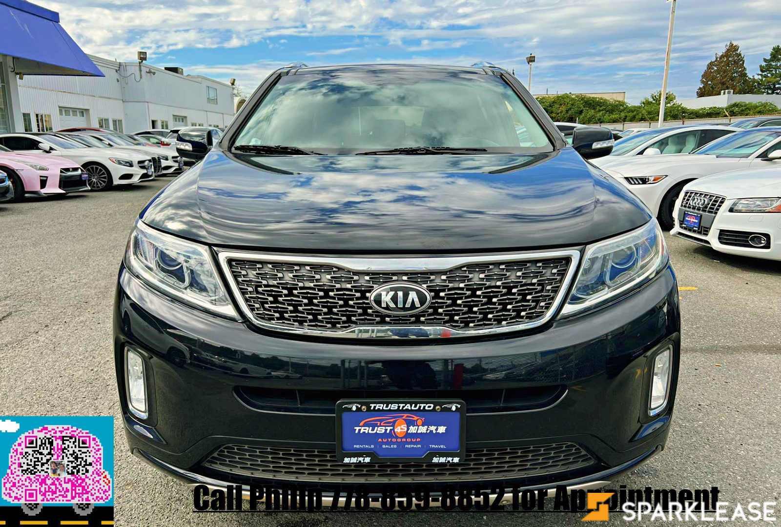 2014 Kia Sorento AWD 4dr V6 Auto SX w/3rd Row, 温哥华, 全款车