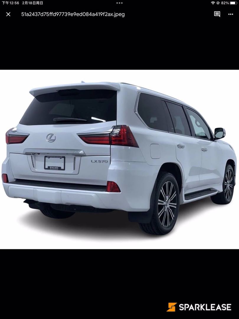 2020 Lexus LX LX 570 Auto, 温哥华, 五大行Finance估价