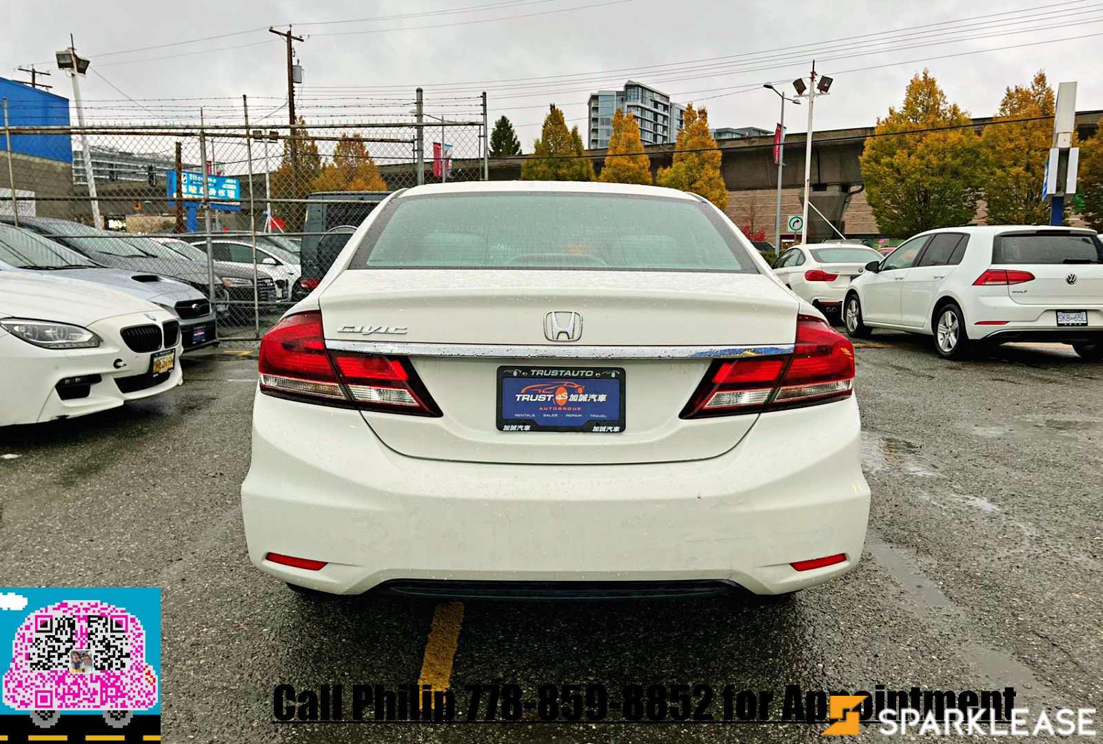 2014 Honda Civic Sedan 4dr CVT LX, Vancouver, Cash