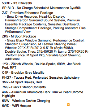 2024 BMW  X3  xDrive30i Sports Activity Vehicle , 多伦多, 第三方LEASE