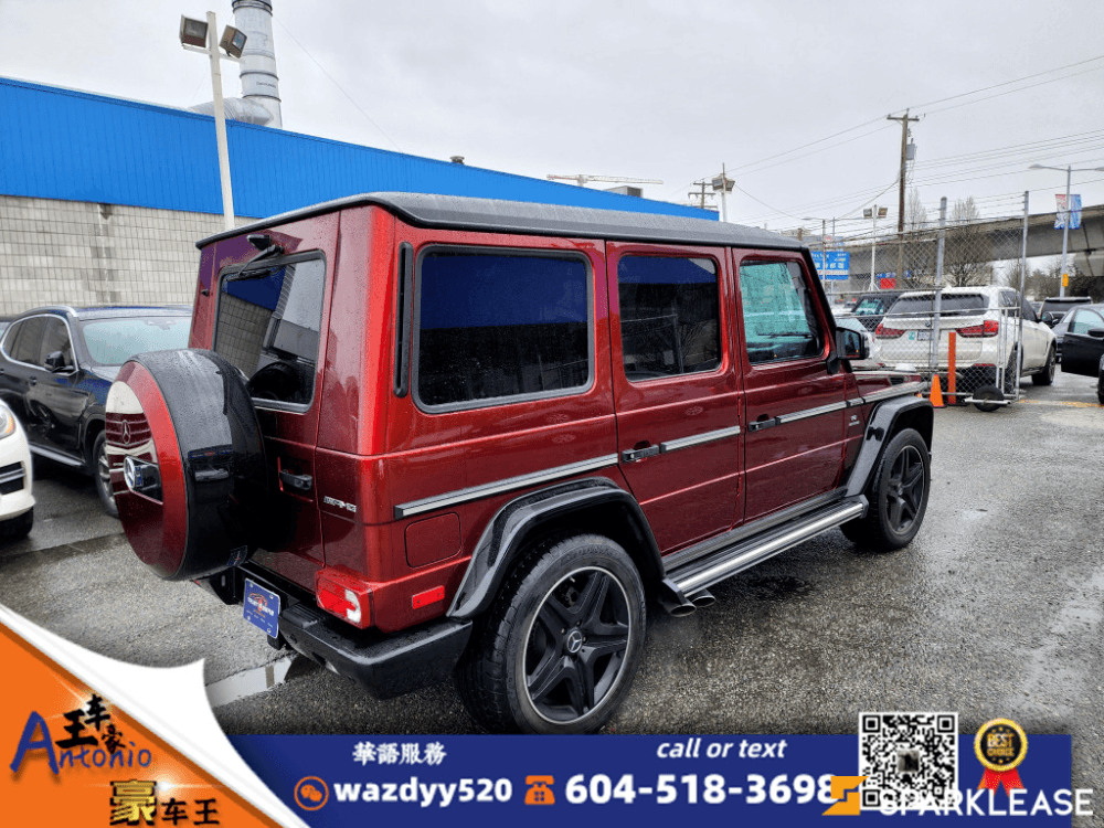 2015 Mercedes-Benz G-Class G 63 AMG, 温哥华, 全款车