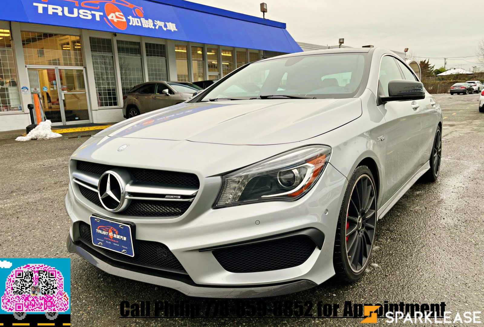 2015 Mercedes-Benz 4dr Sdn CLA 45 AMG 4MATIC, 温哥华, 全款车