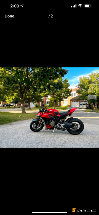 2021 Ducati Street Fighter V4s, 多伦多, 全款
