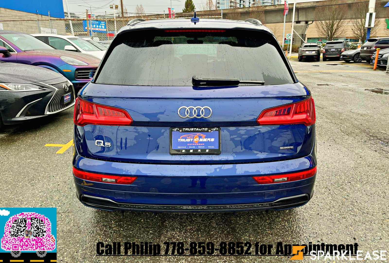 2019 Audi Q5 Technik + S-Line45 TFSI quattro, Vancouver, Cash