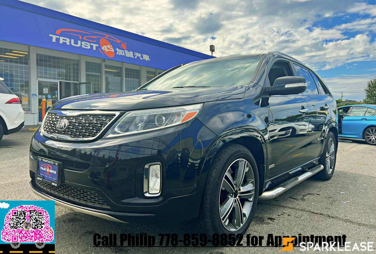 2014 Kia Sorento AWD 4dr V6 Auto SX w/3rd Row, 温哥华, 全款车