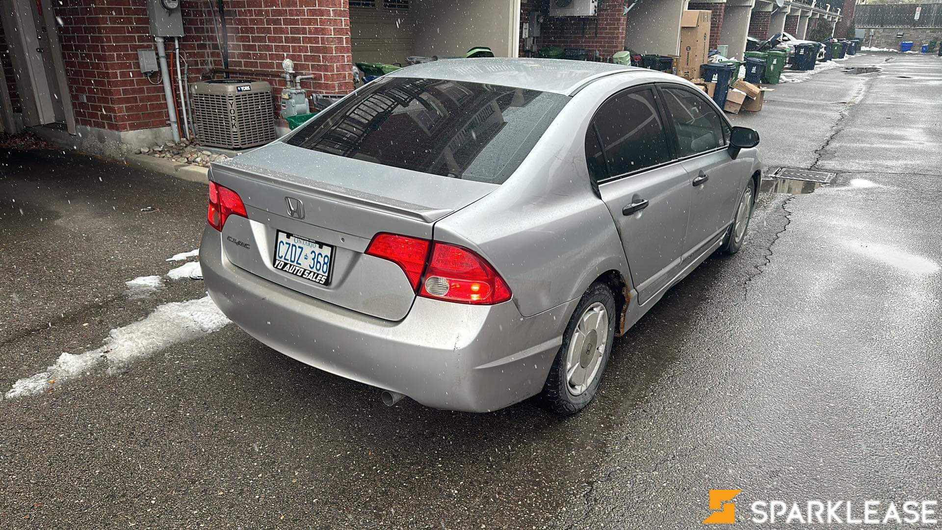 2008 Honda Civic Sdn 4dr Man DX, 多伦多, 全款车