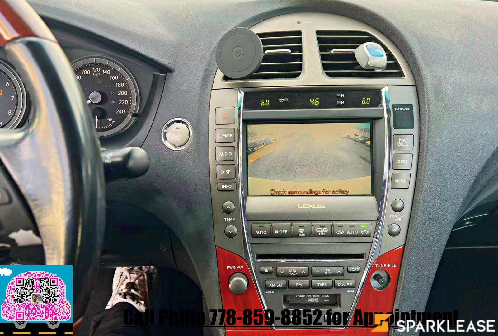 2008 Lexus ES 350 4dr Sdn, 温哥华, 全款车