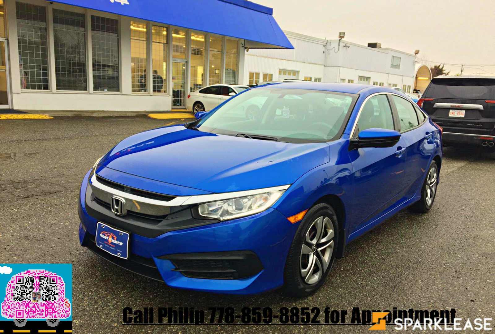 2017 Honda Civic Sedan 4dr CVT LX, Vancouver, Cash