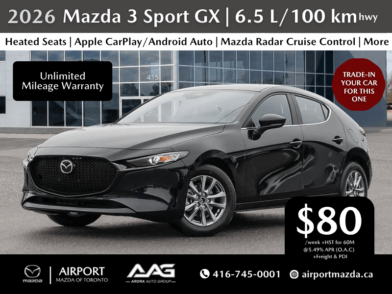 2026 Mazda Mazda3 Sport GX