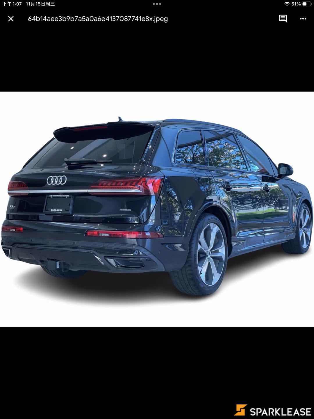 2021 Audi Q7 Technik 55 TFSI quattro, 温哥华, 原厂Finance方案