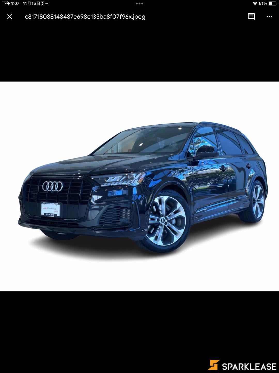 2021 Audi Q7 Technik 55 TFSI quattro, 温哥华, 原厂Finance方案