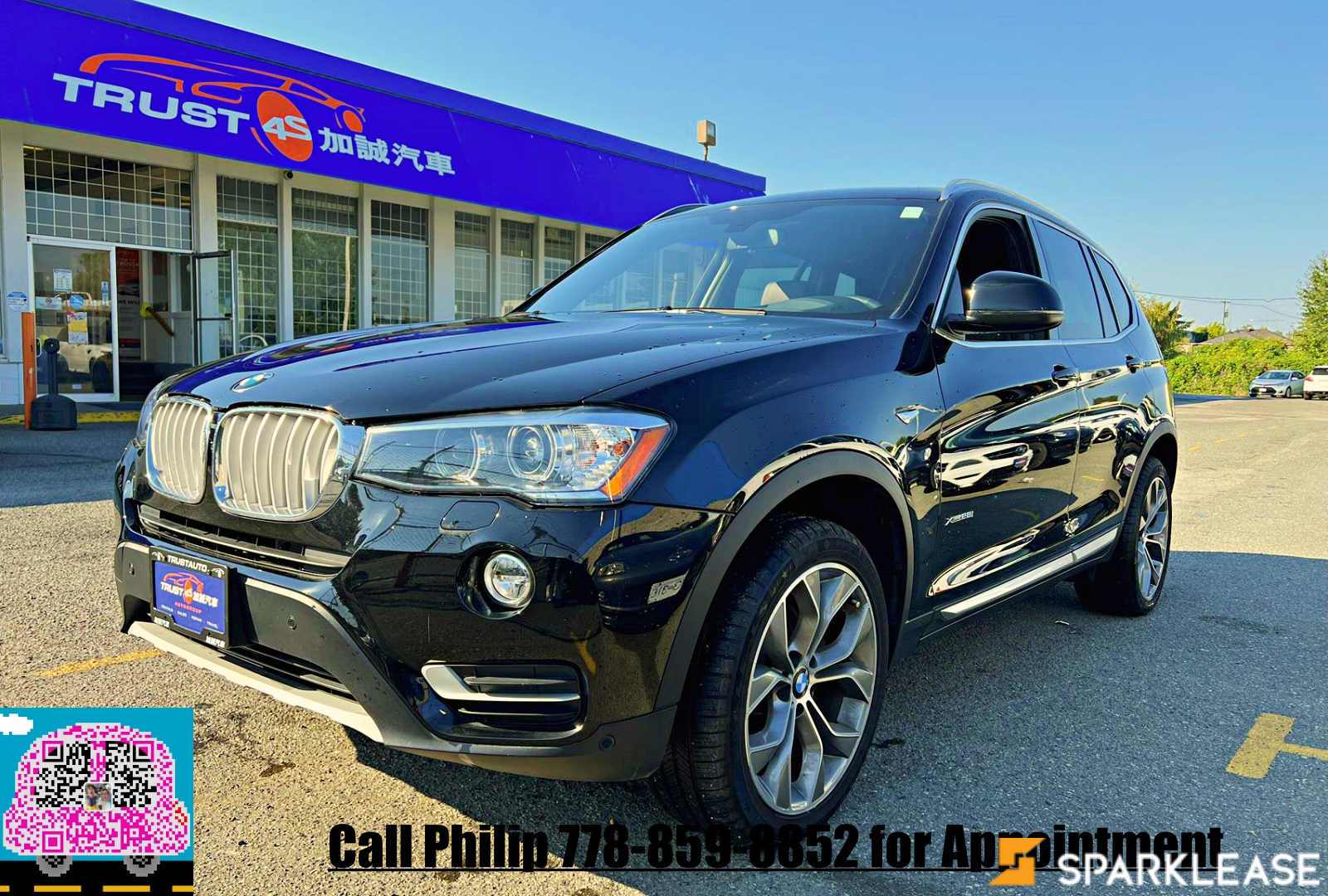 2016 BMW X3 AWD 4dr xDrive28i, 温哥华, 全款车