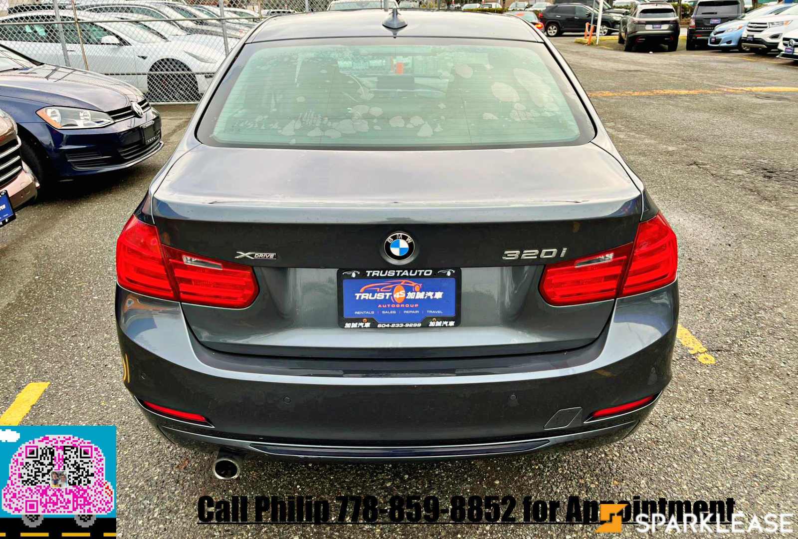 2015 BMW 3 Series 4dr Sdn 320i xDrive AWD, Vancouver, Cash
