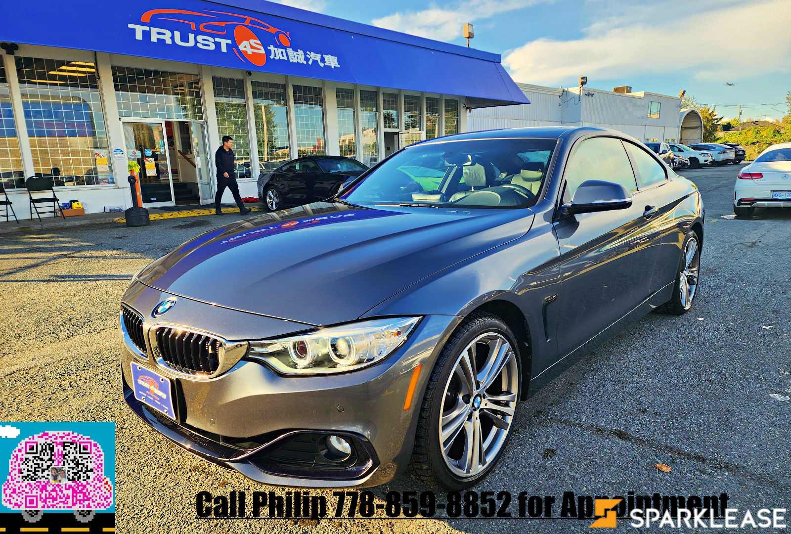 2014 BMW 4 Series 2dr Cpe 428i xDrive AWD, Vancouver, Cash