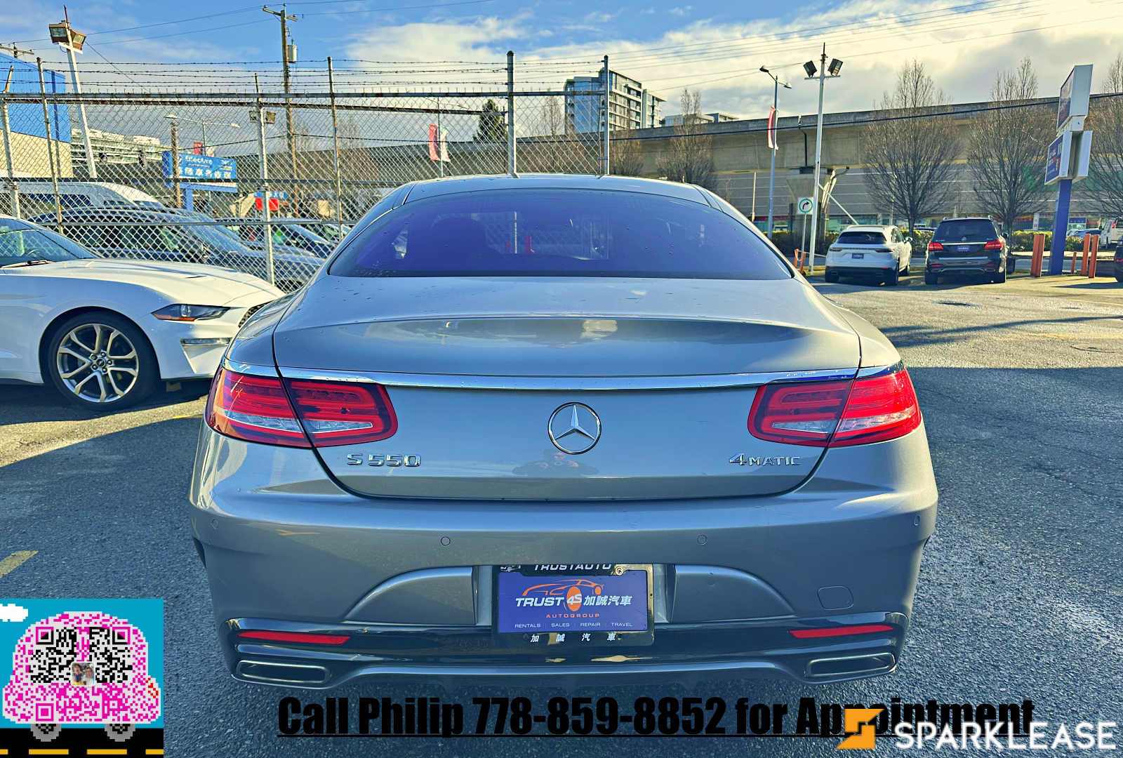 2015 Mercedes-Benz 2dr Cpe S 550 4MATIC AMG Sport, 温哥华, 全款车