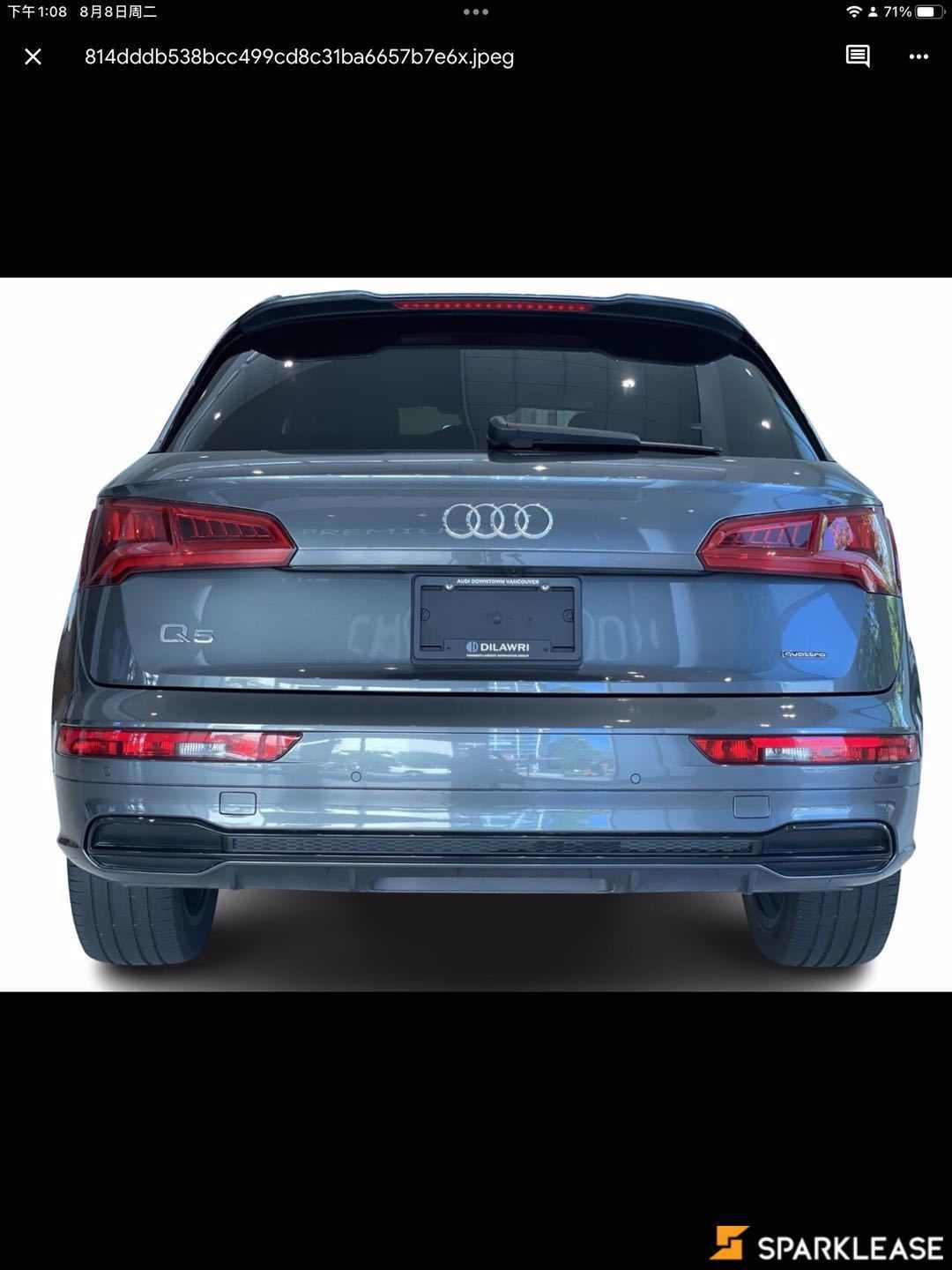 2020 Audi Q5 Progressiv 45 TFSI quattro, 温哥华, 五大行Finance估价