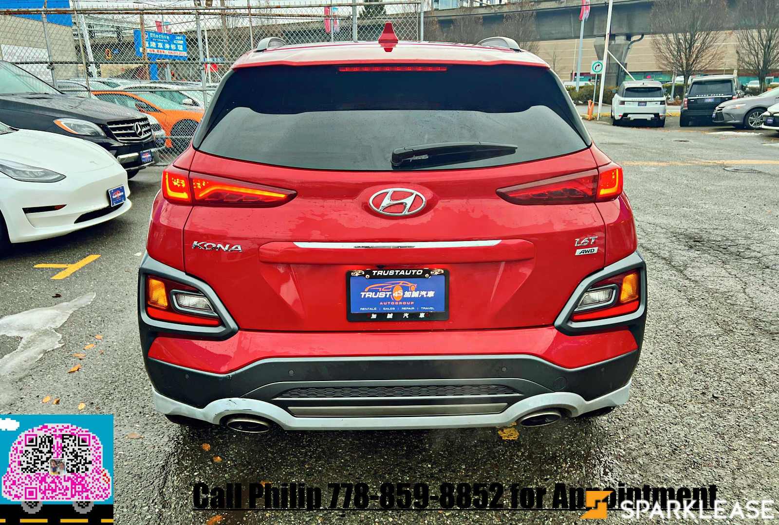 2021 Hyundai  Kona  1.6T Ultimate AWD w/..., Vancouver, Cash