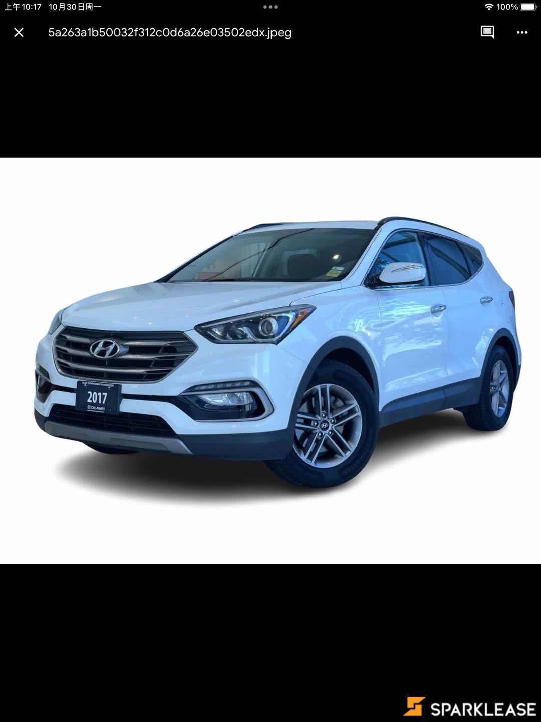 2017 Hyundai  Santa Fe Sport  AWD 4dr 2.0T SE , 温哥华, 五大行Finance估价