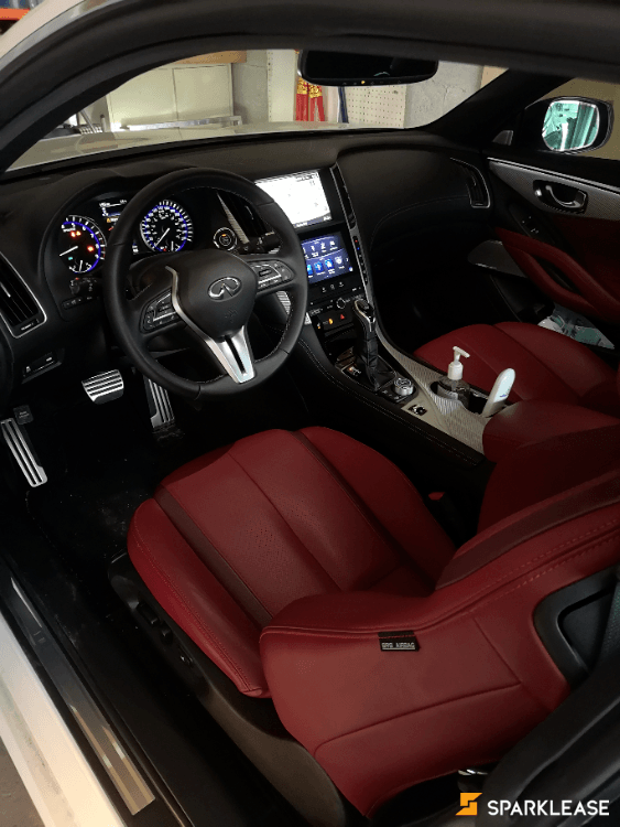 Infiniti 2019 Q60 red sports I-line 400HP, Toronto, Lease Transfer