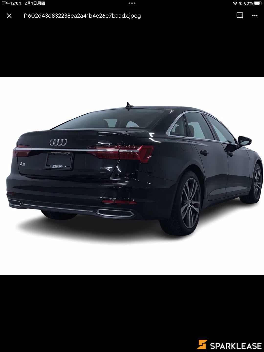 2019 Audi A6 Technik 55 TFSI quattro, 温哥华, 五大行Finance估价