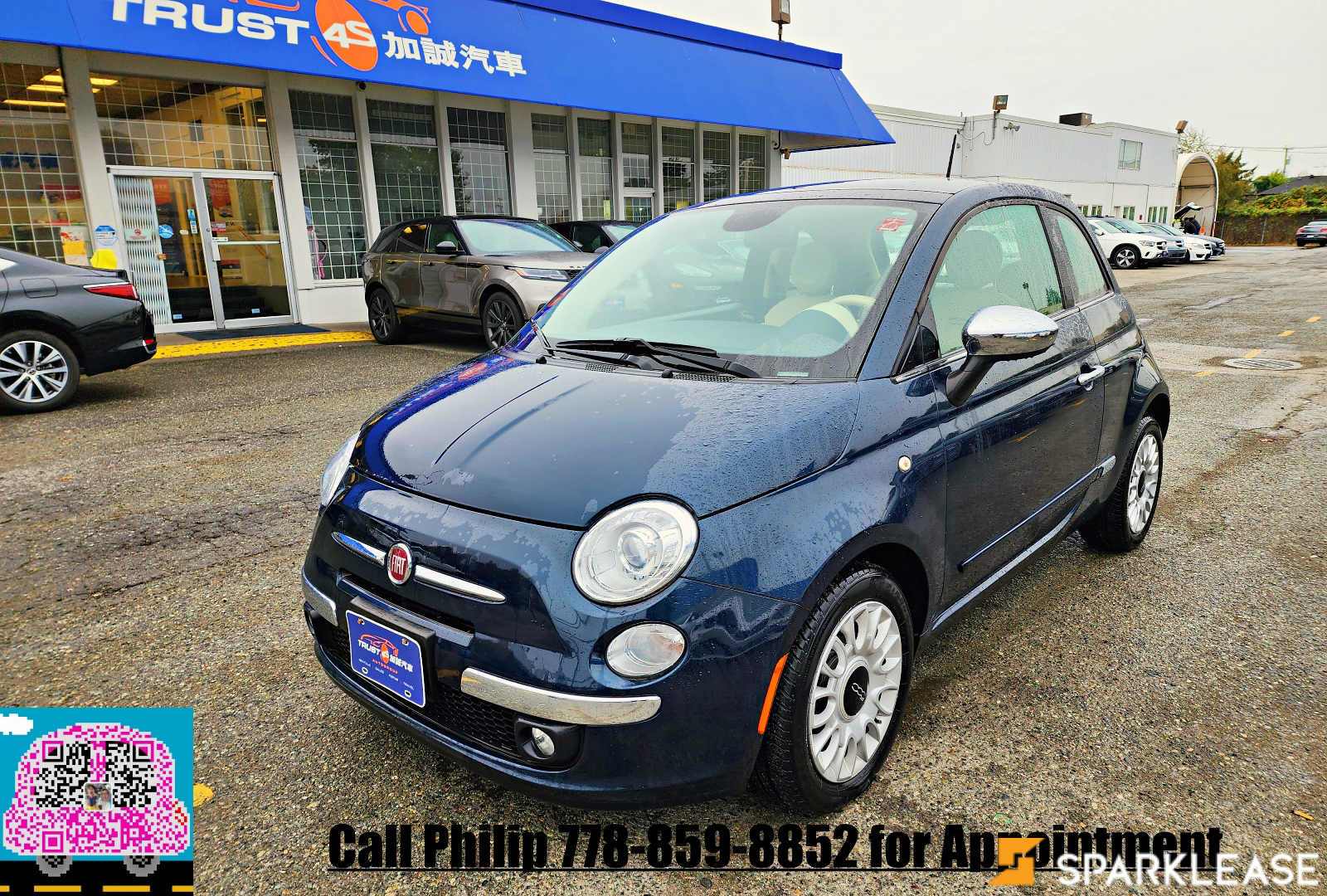2014 Fiat 500 2dr HB Lounge, Vancouver, Cash