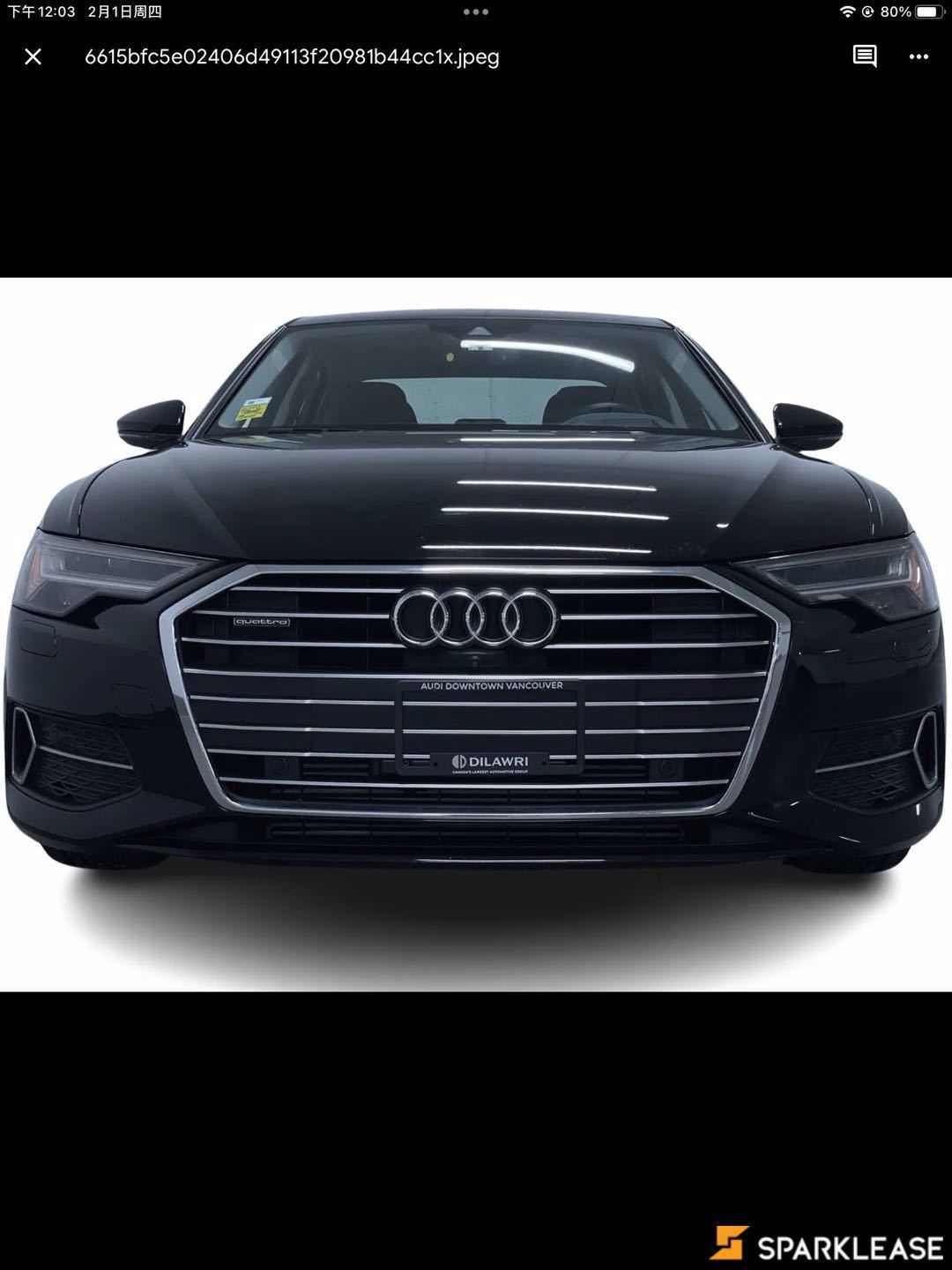 2019 Audi A6 Technik 55 TFSI quattro, 温哥华, 五大行Finance估价