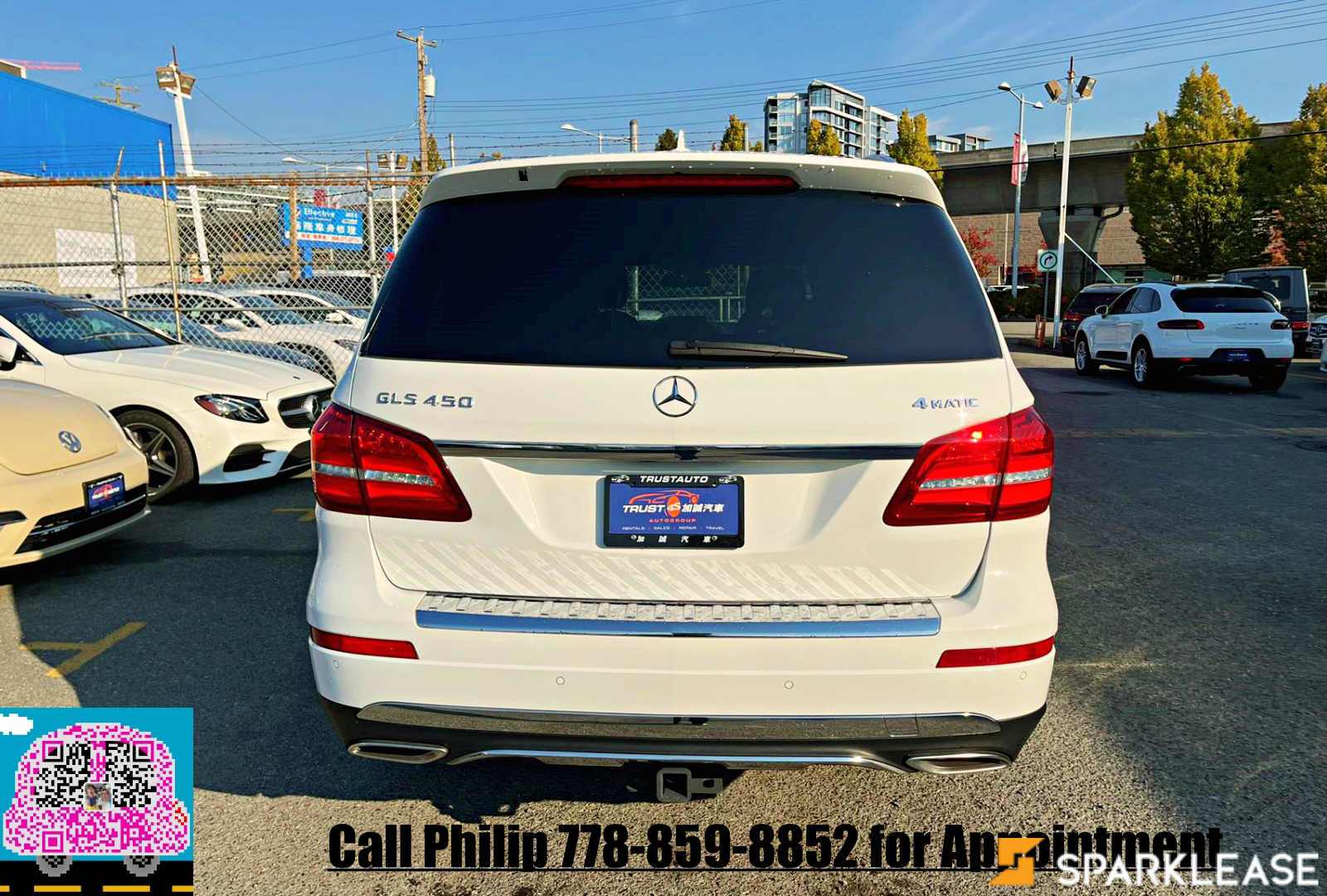 2017 Mercedes-Benz GLS 4MATIC 4dr GLS 450, 温哥华, 全款车