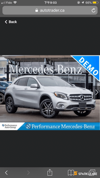 2018 Mercedes-Benz GLA-Class, 多伦多, 全款车