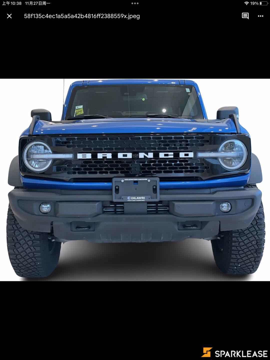 2022 Ford Bronco Badlands 2 Door Advanced 4x4, 温哥华, 五大行Finance估价