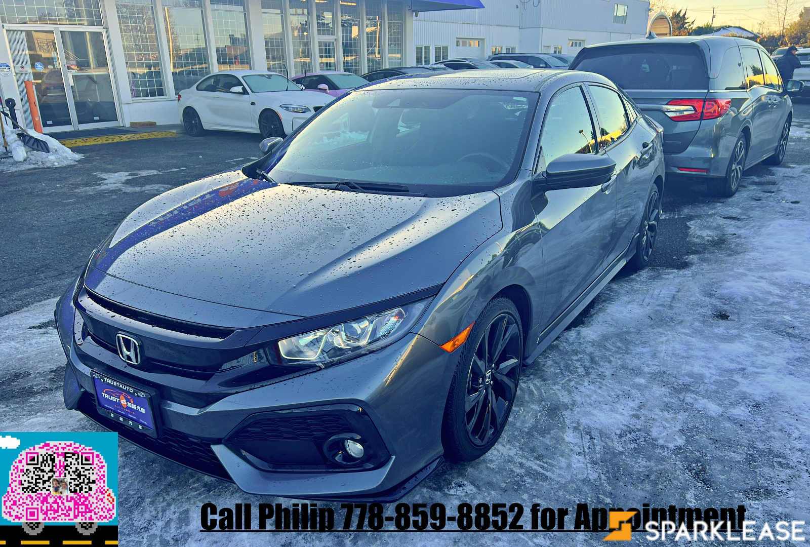 2018 Honda Civic Hatchback Sport CVT w/H..., Vancouver, Finance Quote Provided