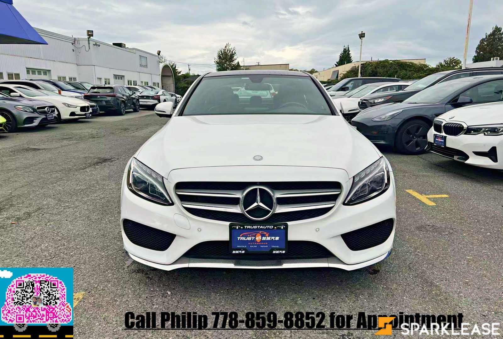 2016 Mercedes-Benz  C-Class  4dr Sdn C 300 4MATIC , 温哥华, 全款车