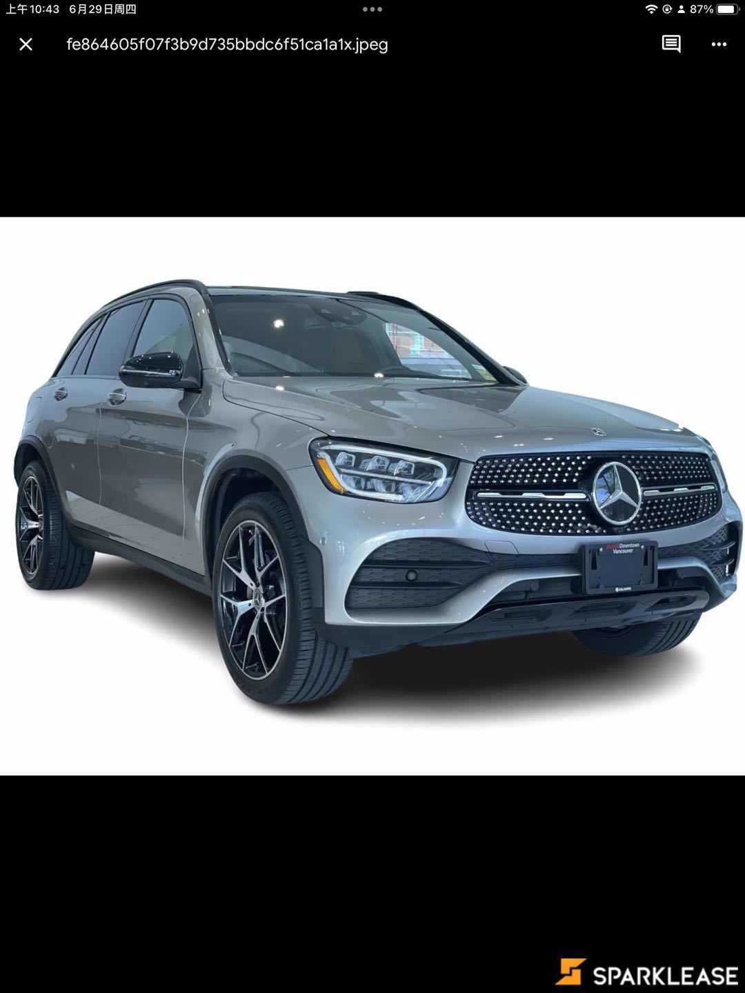 2021 Mercedes-Benz GLC GLC 300 4MATIC SUV, 温哥华, 五大行Finance估价
