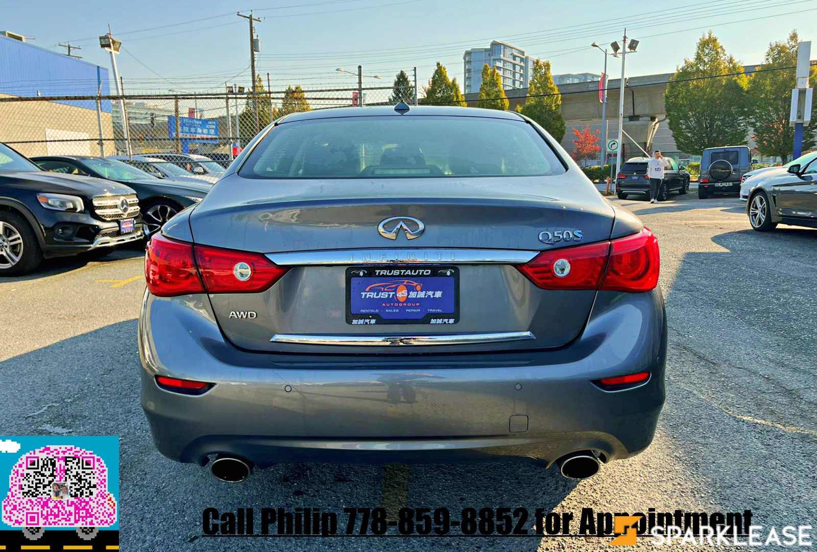 2015 Infiniti Q50 4dr Sdn Hybrid AWD, Vancouver, Cash