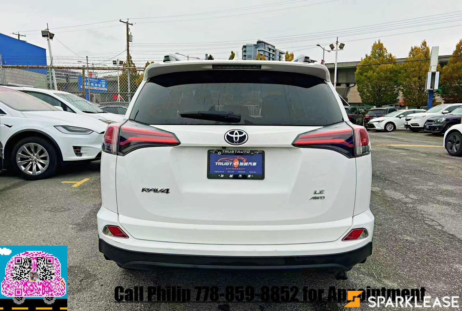 2018 Toyota RAV4 AWD LE, Vancouver, Cash