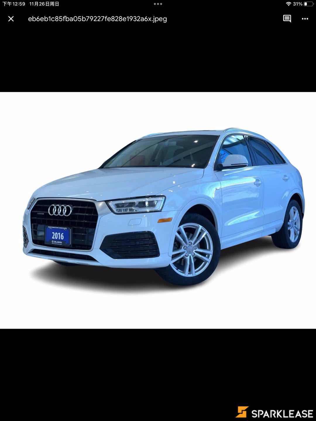 2016 Audi Q3 quattro 4dr 2.0T Technik, Vancouver, Finance Quote Provided