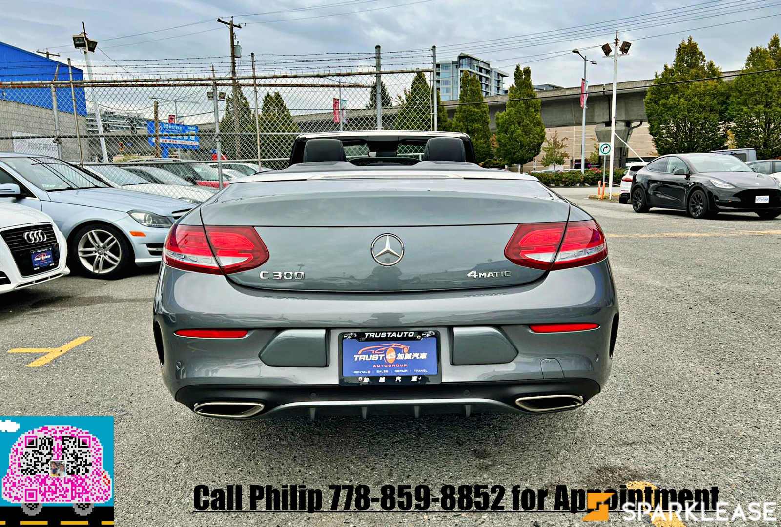 2018 Mercedes-Benz C-Class C 300 4MATIC Cabriolet, Vancouver, Cash